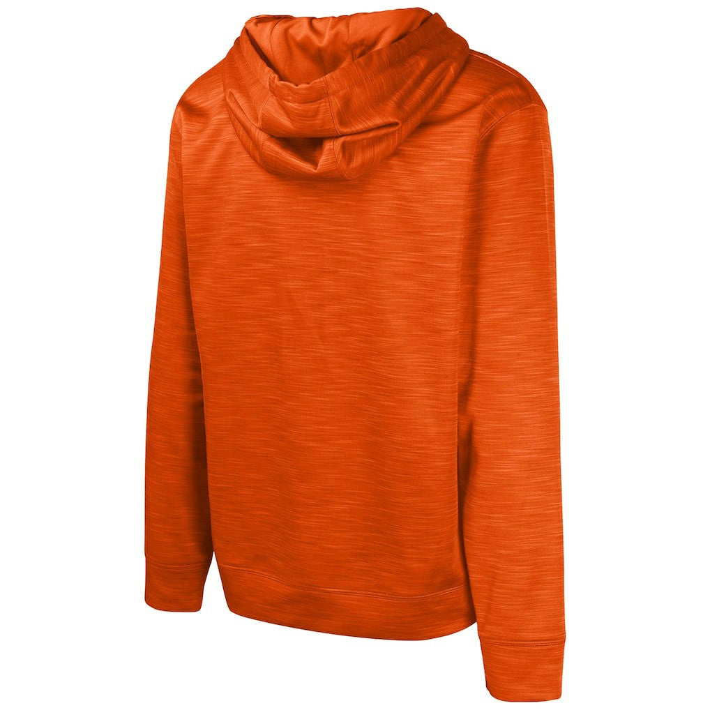 Denver Broncos Streak Fleece Pullover Hoodie - Orange on sale