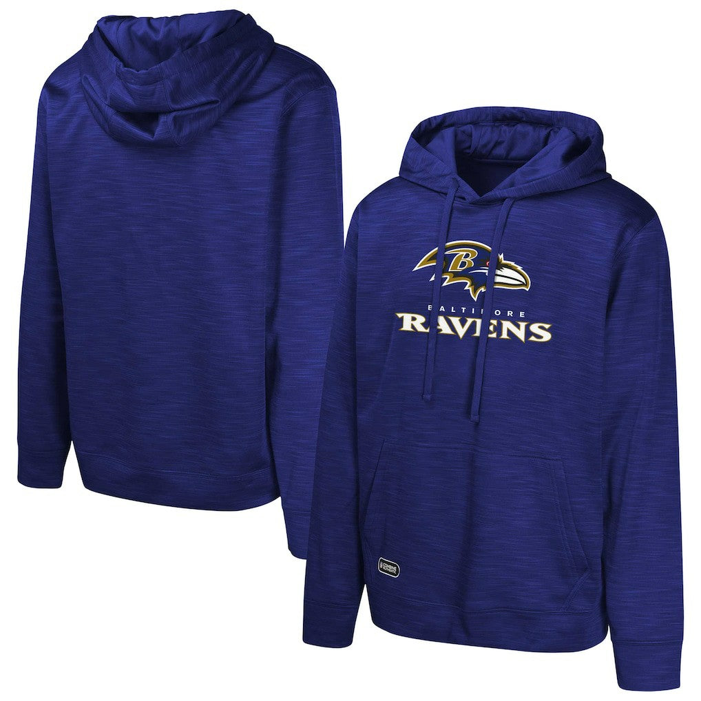 Baltimore Ravens Streak Fleece Pullover Hoodie - Purple for sale
