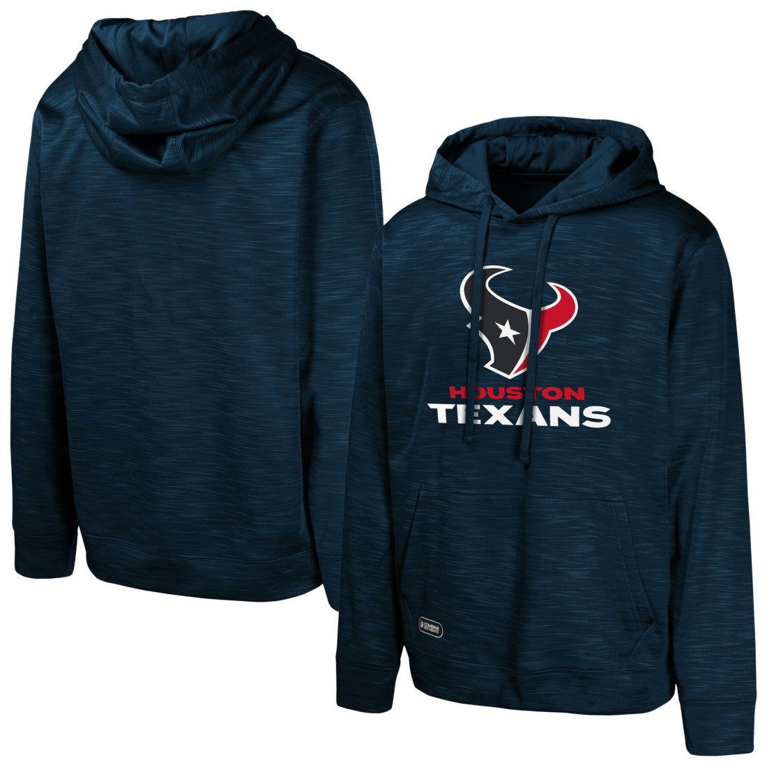 Houston Texans Streak Fleece Pullover Hoodie - Navy discount