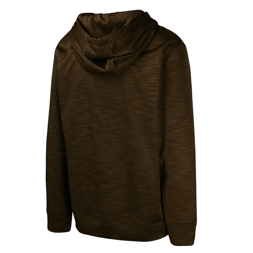 Cleveland Browns Streak Fleece Pullover Hoodie - Brown online
