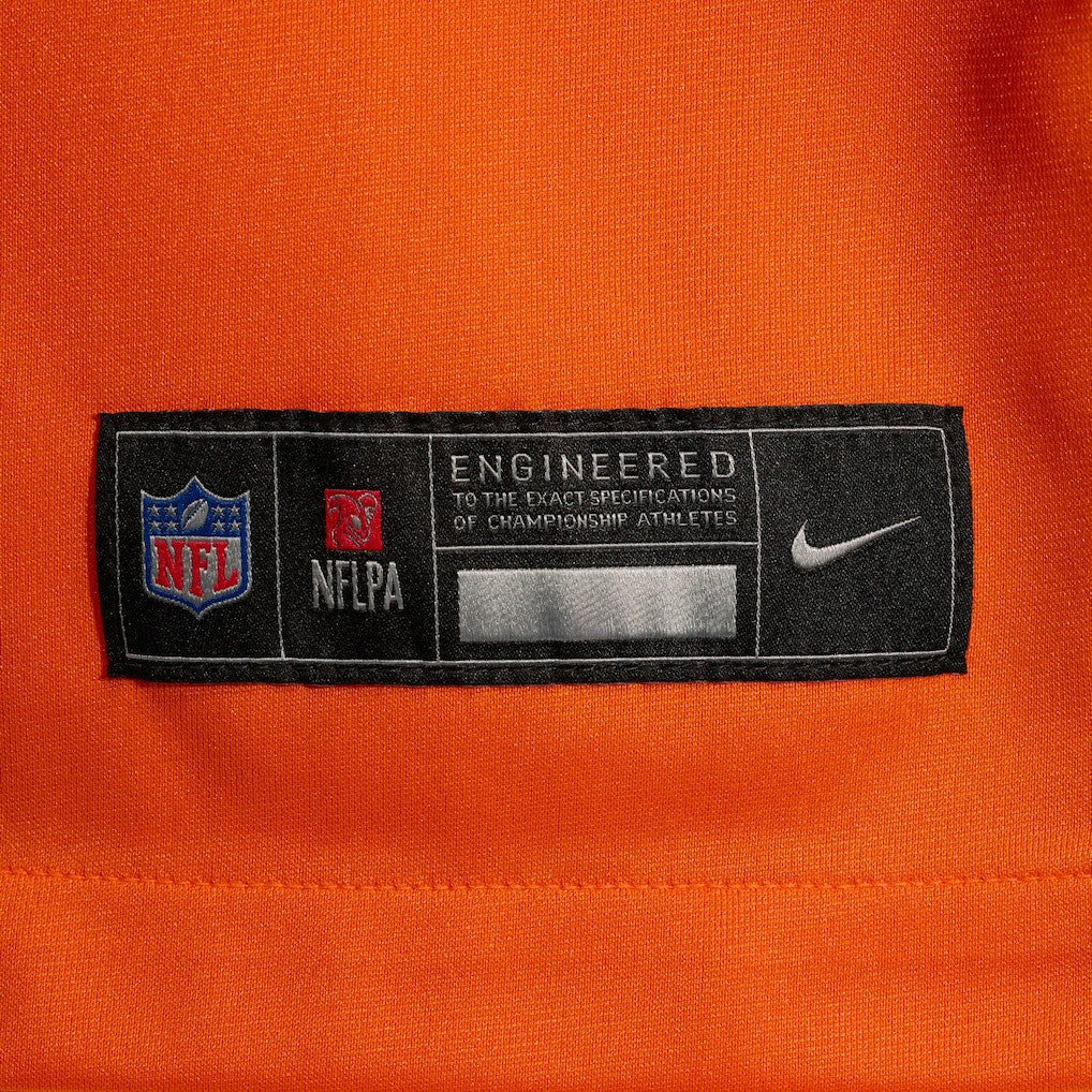 Denver Broncos Mile High Collection 1977 Throwback Custom Game Jersey - Orange sale