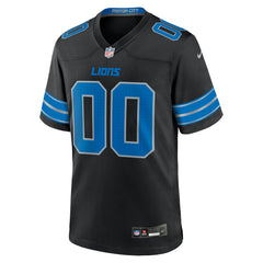 Detroit Lions Alternate Custom Game Jersey - Black cheap