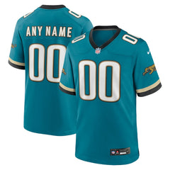Jacksonville Jaguars Prowler Throwback Custom Game Jersey - Teal for sale