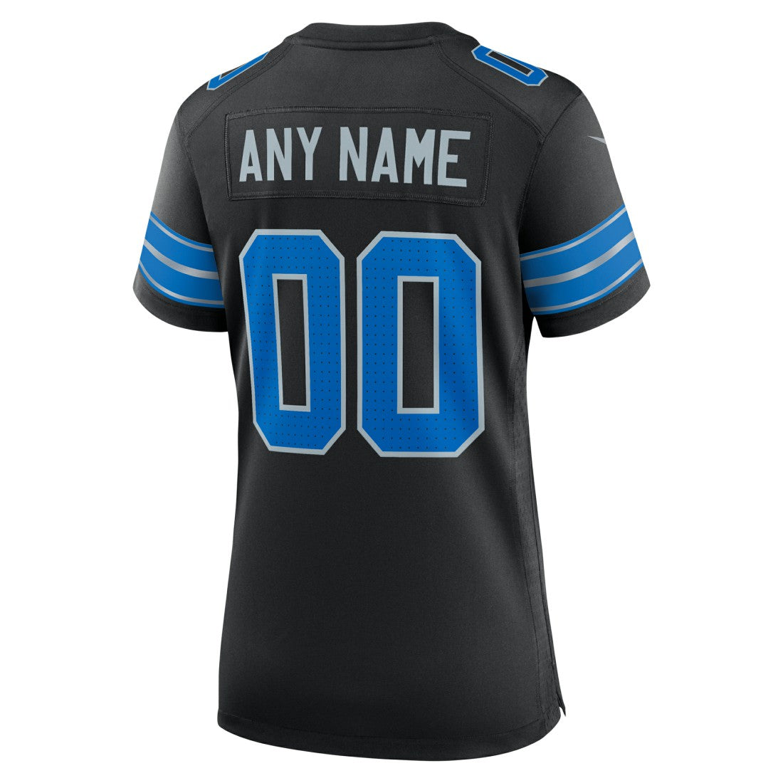 Detroit Lions Women's Alternate Custom Game Jersey - Black online