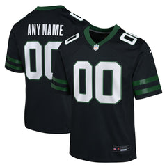 New York Jets Youth Alternate Custom Game Jersey - Black online