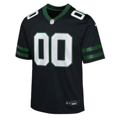 New York Jets Youth Alternate Custom Game Jersey - Black online