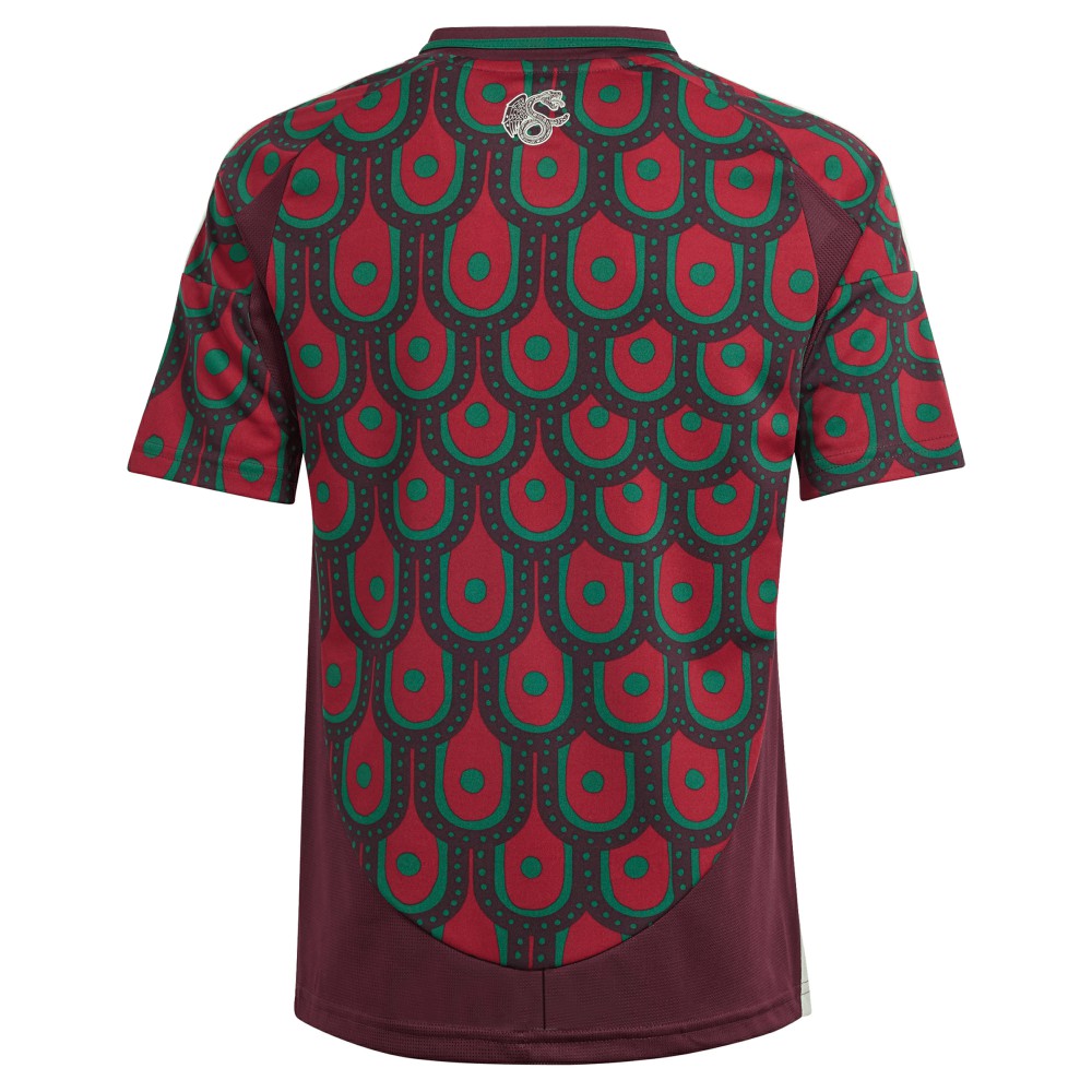 Mexico National Team Youth 2024 Home Replica Jersey - Burgundy cheap