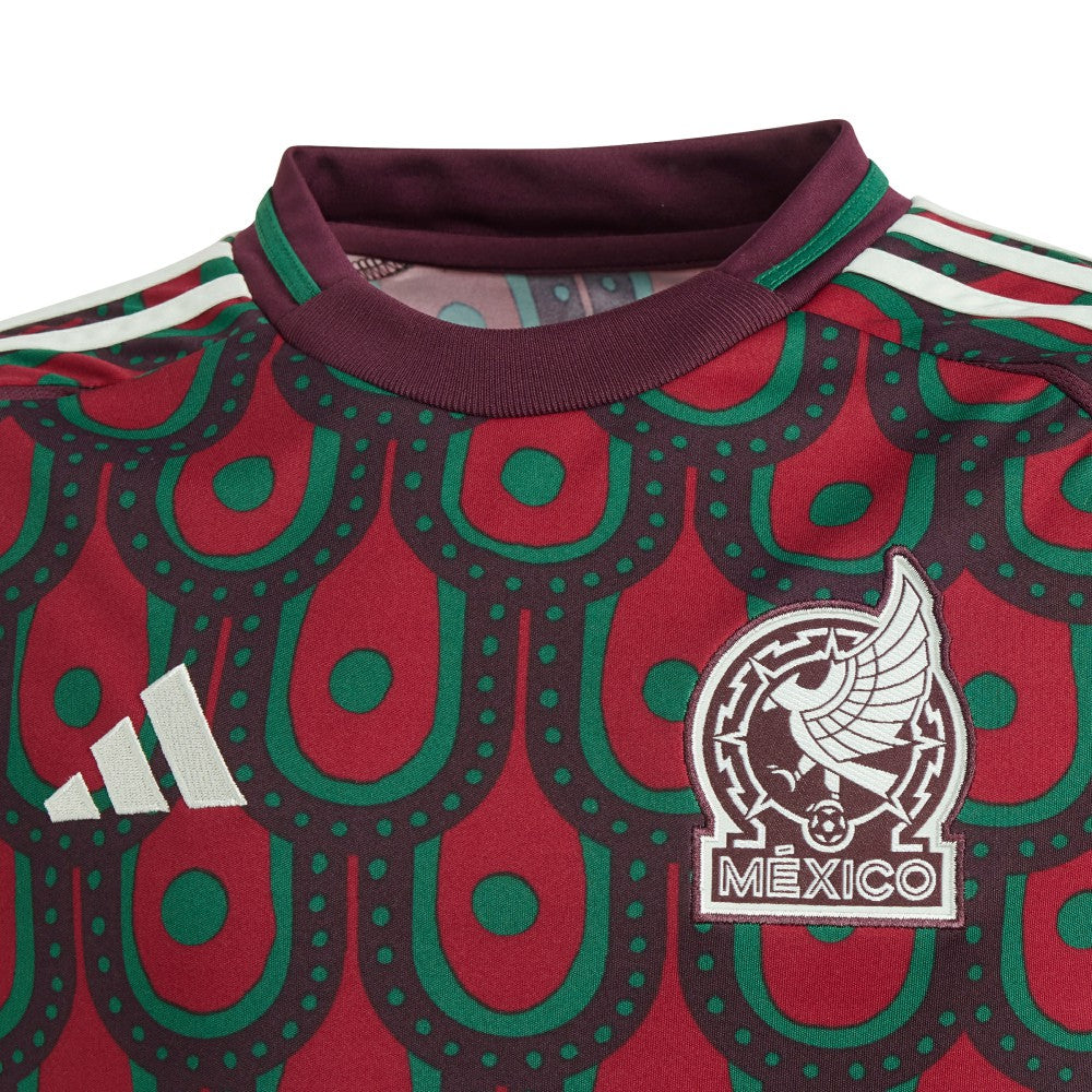 Mexico National Team Youth 2024 Home Replica Jersey - Burgundy cheap