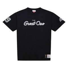 Wayne Gretzky Los Angeles Kings Mitchell & Ness Premium Nickname Vintage Logo T-Shirt - Black T-shirts