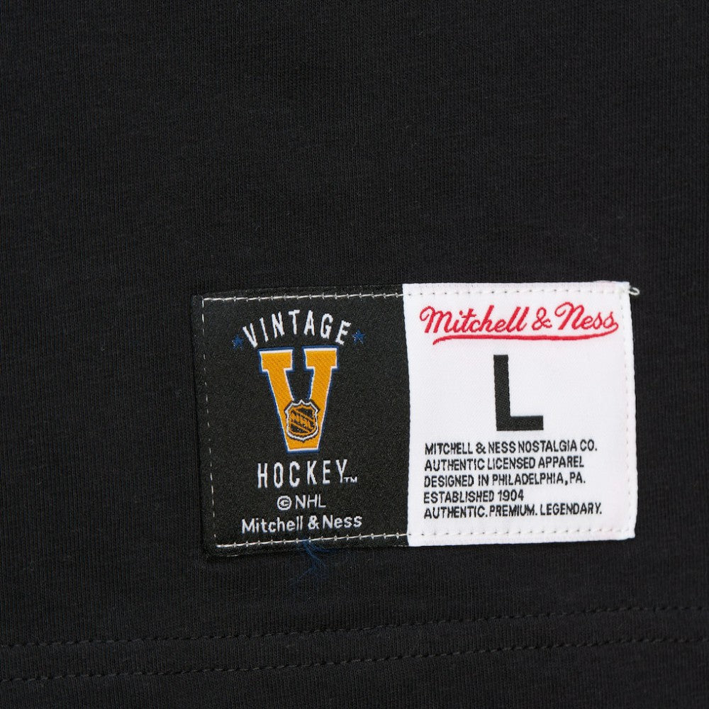 Wayne Gretzky Los Angeles Kings Mitchell & Ness Premium Nickname Vintage Logo T-Shirt - Black T-shirts
