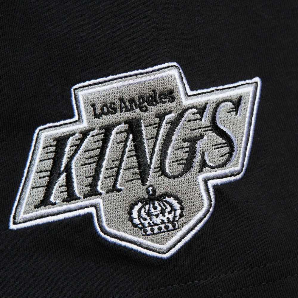 Wayne Gretzky Los Angeles Kings Mitchell & Ness Premium Nickname Vintage Logo T-Shirt - Black T-shirts