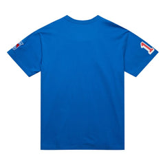 Mark Messier New York Rangers Mitchell & Ness Premium Nickname Vintage Logo T-Shirt - Blue T-shirts