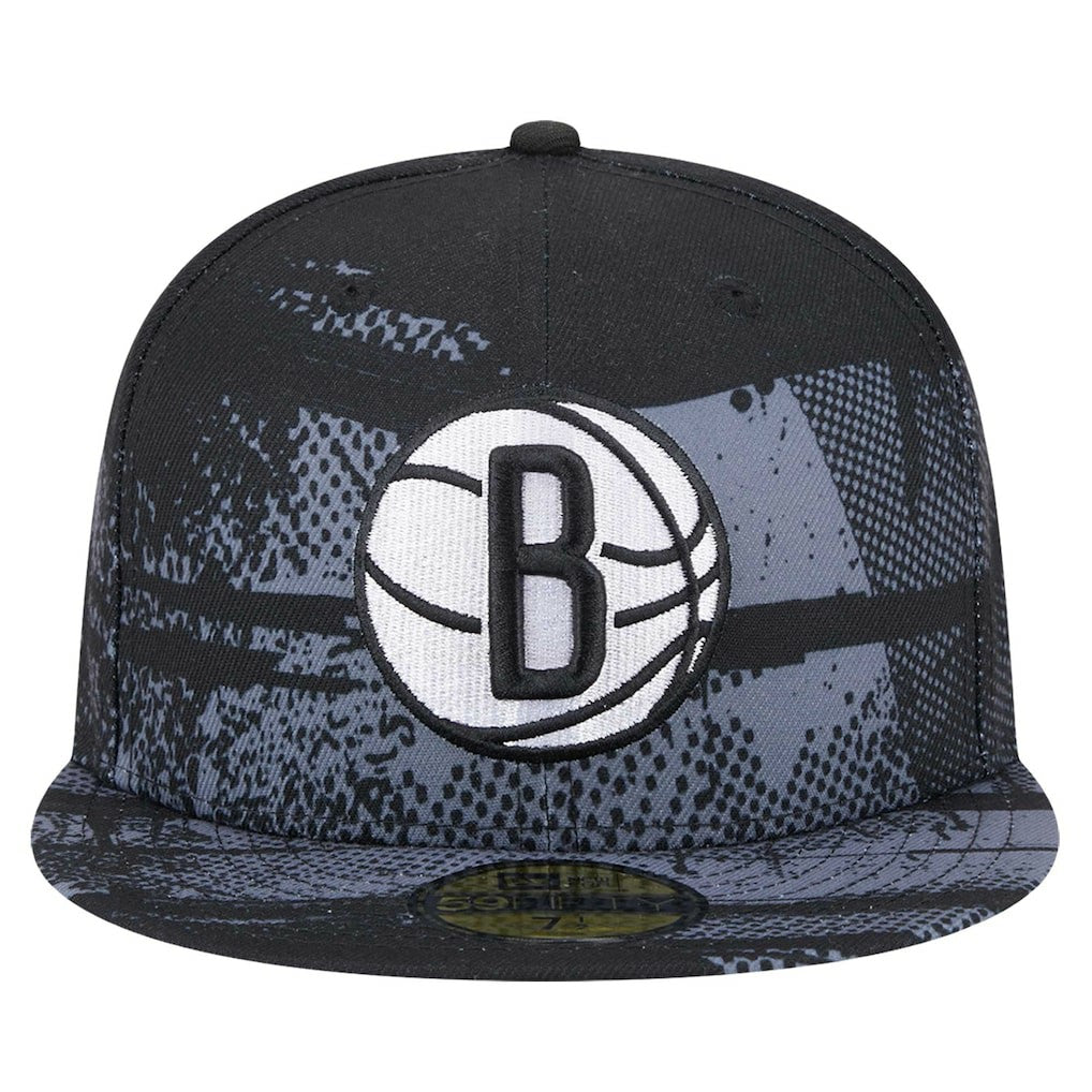 Brooklyn Nets Tip-Off 59FIFTY Fitted Hat - Black discount