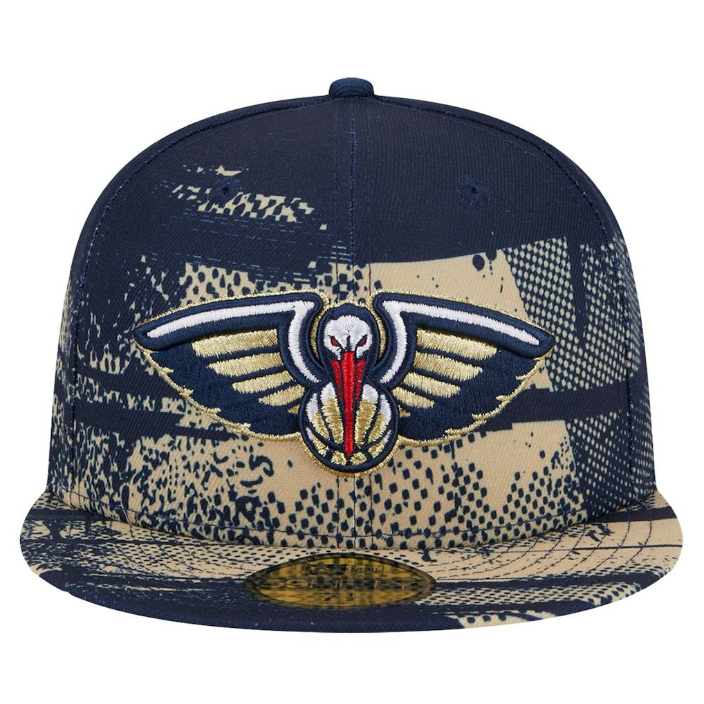 New Orleans Pelicans Tip-Off 59FIFTY Fitted Hat - Navy online