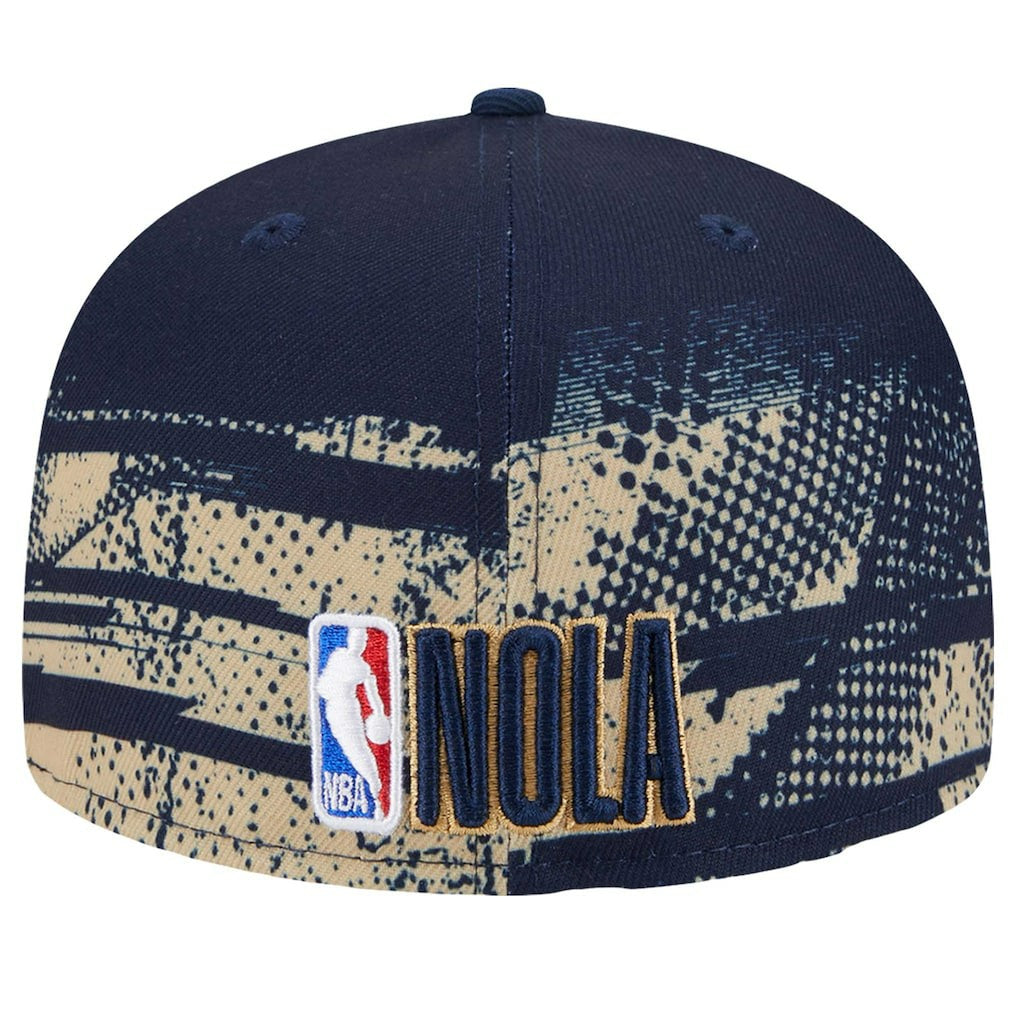New Orleans Pelicans Tip-Off 59FIFTY Fitted Hat - Navy online