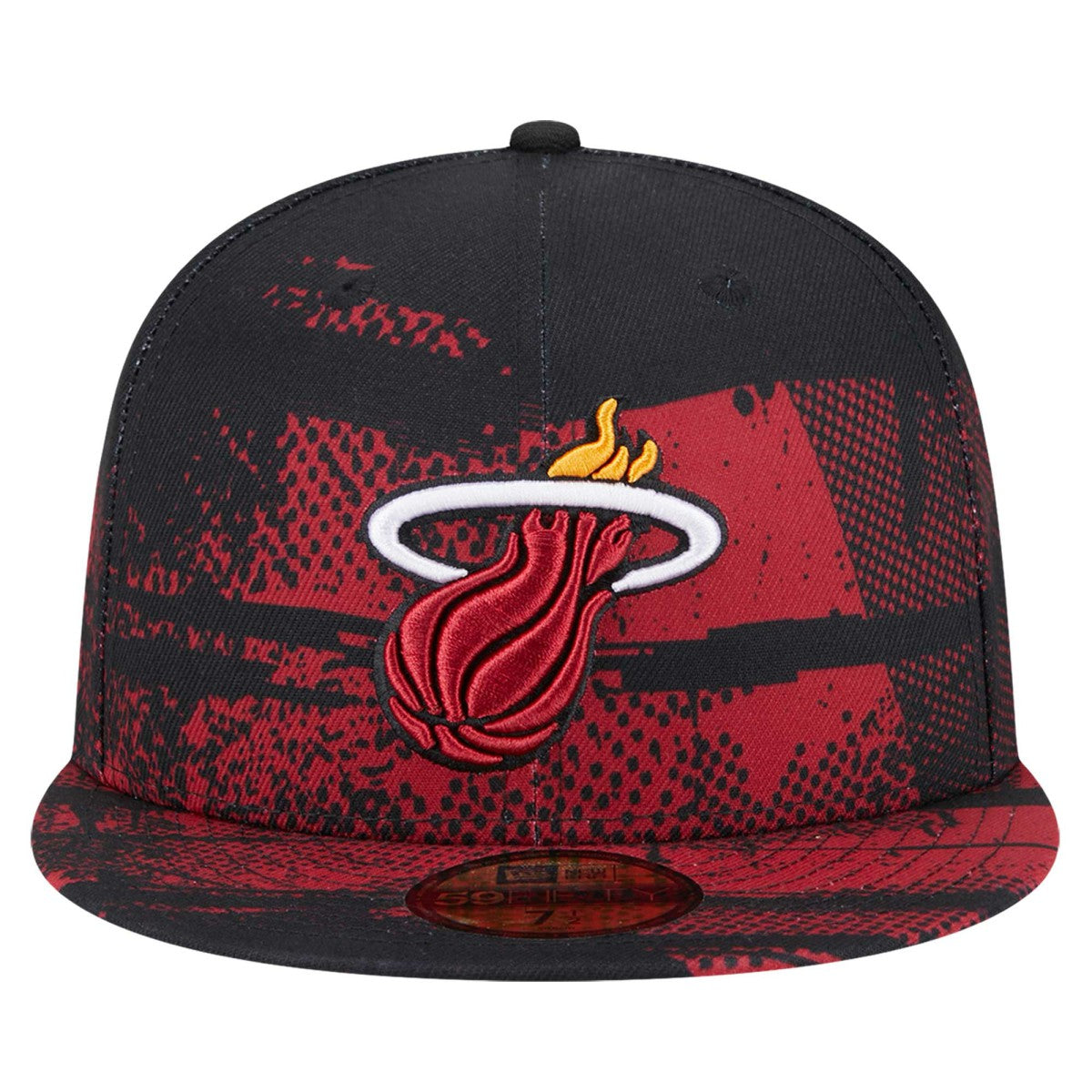 Miami Heat Tip-Off 59FIFTY Fitted Hat - Black discount