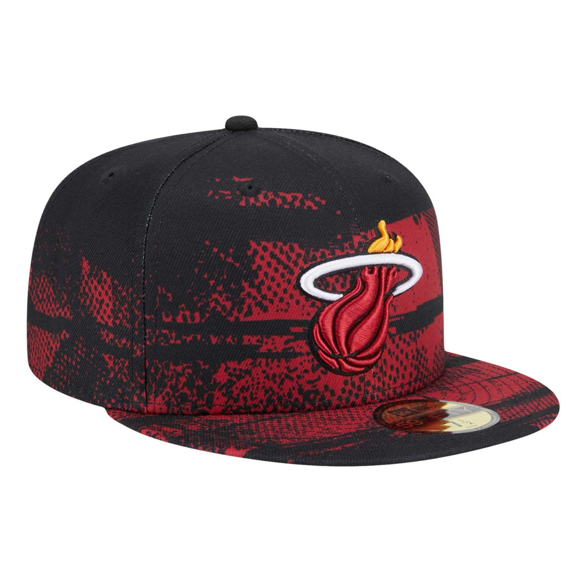 Miami Heat Tip-Off 59FIFTY Fitted Hat - Black discount