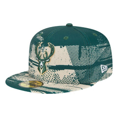Milwaukee Bucks Tip-Off 59FIFTY Fitted Hat - Hunter Green outlet