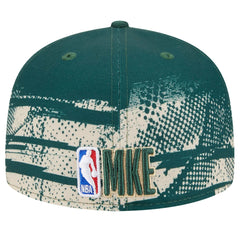 Milwaukee Bucks Tip-Off 59FIFTY Fitted Hat - Hunter Green outlet