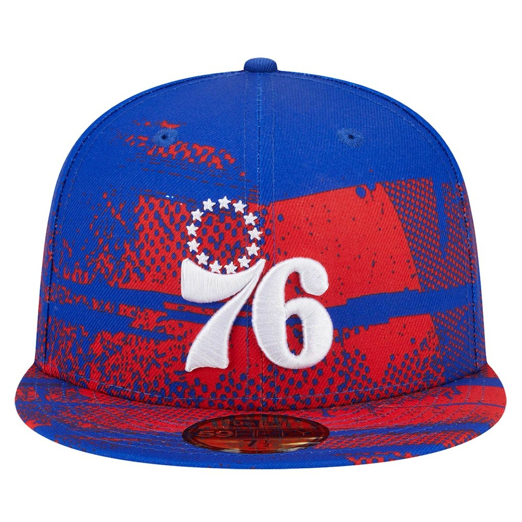 Philadelphia 76ers Tip-Off 59FIFTY Fitted Hat - Royal discount