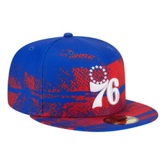 Philadelphia 76ers Tip-Off 59FIFTY Fitted Hat - Royal discount