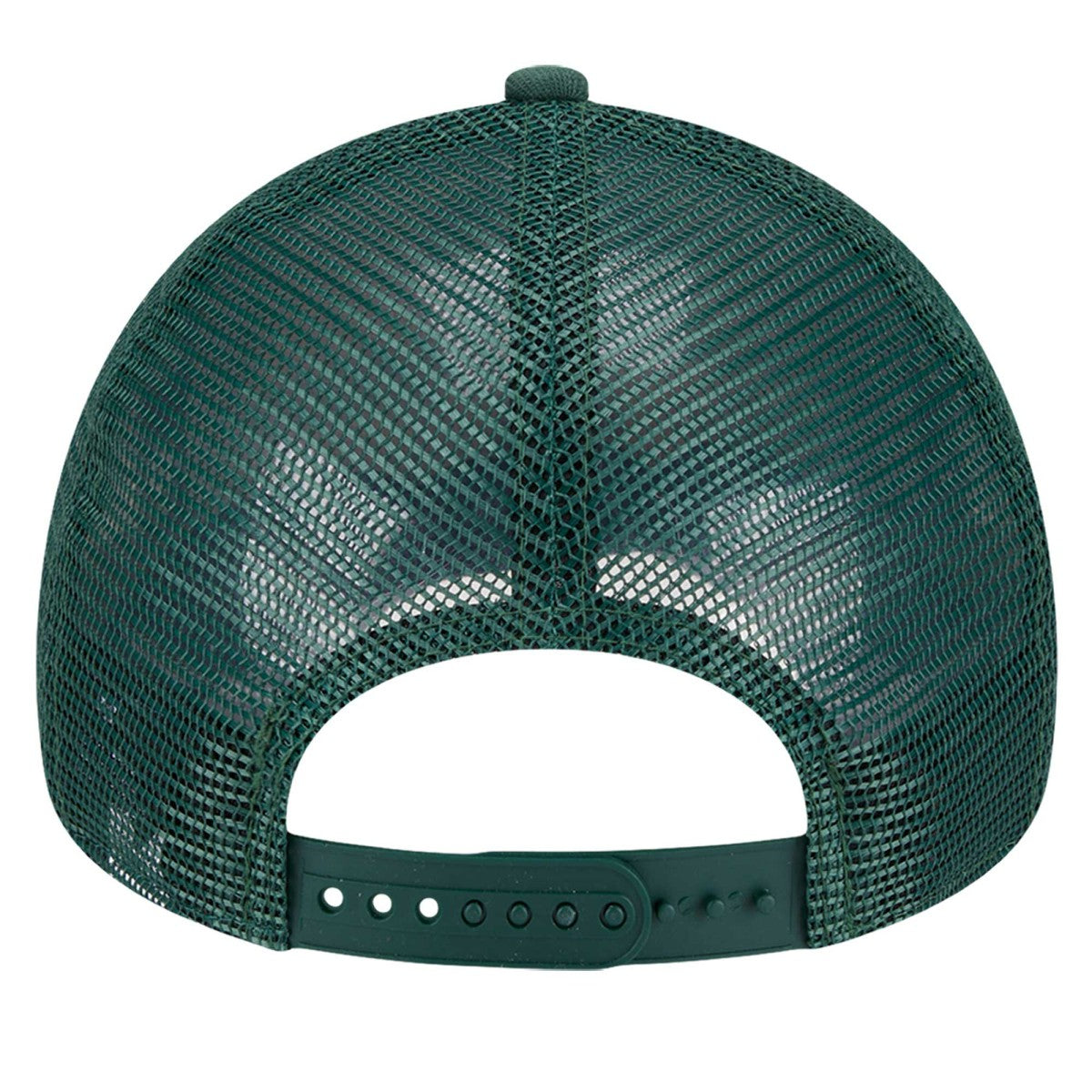 Milwaukee Bucks Tip Off A-Frame Trucker 9FORTY Adjustable Hat - Hunter Green/Cream outlet