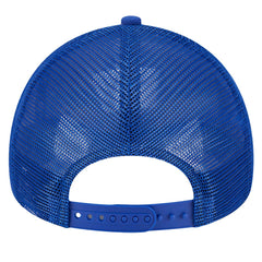 New York Knicks Tip Off A-Frame Trucker 9FORTY Adjustable Hat - Blue/Orange cheap