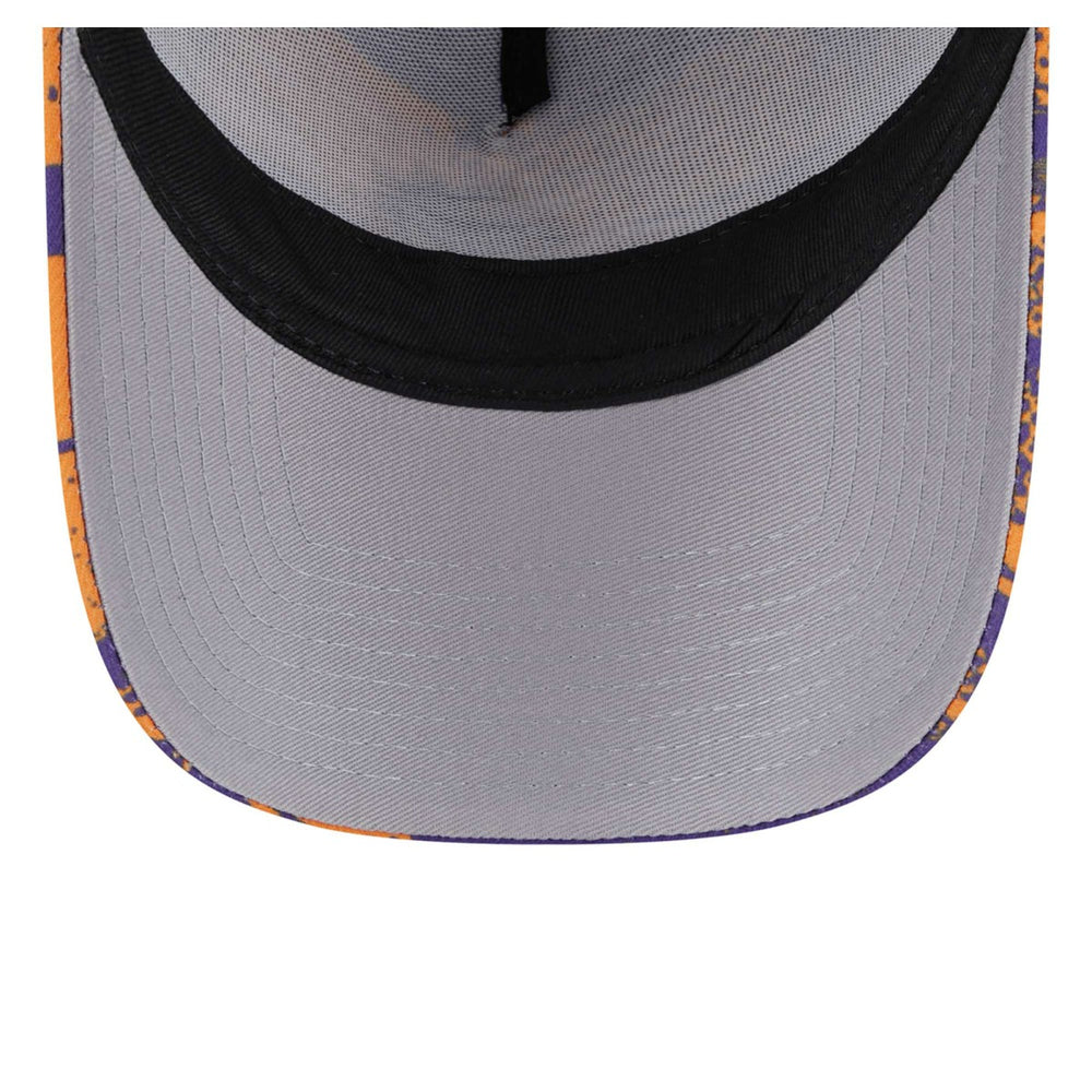 Phoenix Suns Tip Off A-Frame Trucker 9FORTY Adjustable Hat - Purple/Orange discount