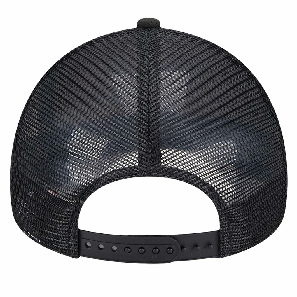 Chicago Bulls Tip Off A-Frame Trucker 9FORTY Adjustable Hat - Black/Red outlet