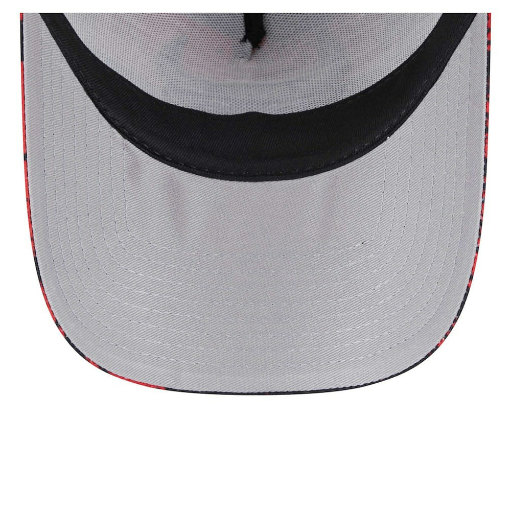 Chicago Bulls Tip Off A-Frame Trucker 9FORTY Adjustable Hat - Black/Red outlet