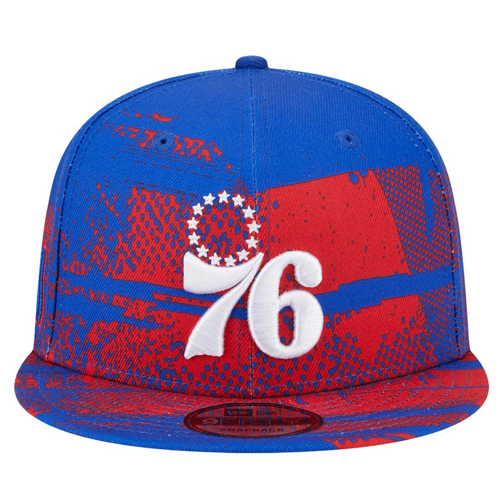 Philadelphia 76ers Tip-Off 9FIFTY Snapback Hat - Royal on sale