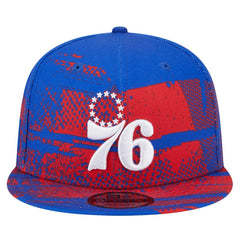 Philadelphia 76ers Tip-Off 9FIFTY Snapback Hat - Royal on sale