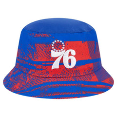Philadelphia 76ers Tip-Off Bucket Hat - Royal/Red for sale