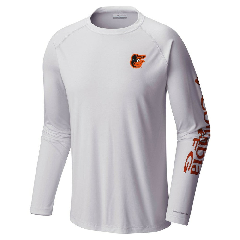 Baltimore Orioles Terminal Tackle Long Sleeve T-Shirt White