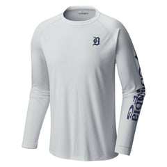 Detroit Tigers Terminal Tackle Long Sleeve T-Shirt White