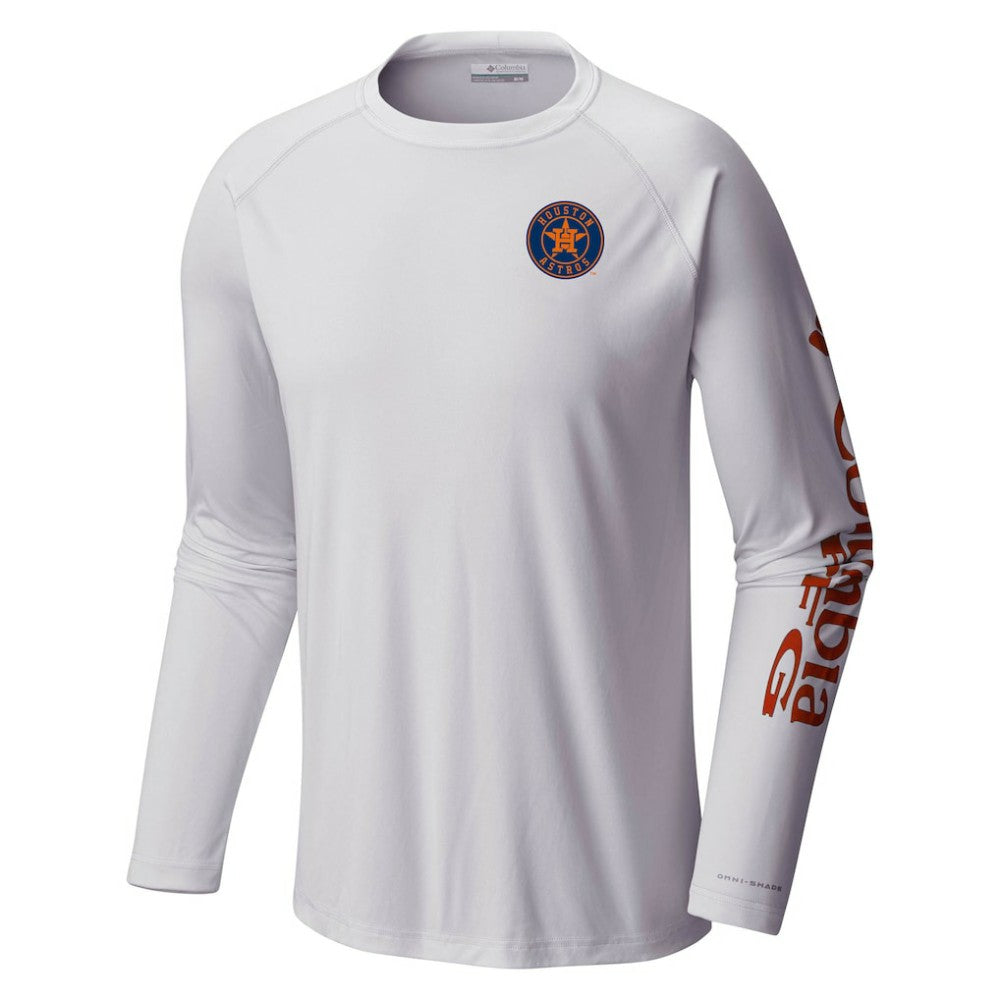 Houston Astros Terminal Tackle Long Sleeve T-Shirt White