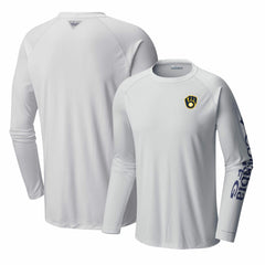 Milwaukee Brewers Terminal Tackle Long Sleeve T-Shirt White