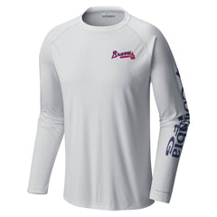 Atlanta Braves Terminal Tackle Long Sleeve T-Shirt White