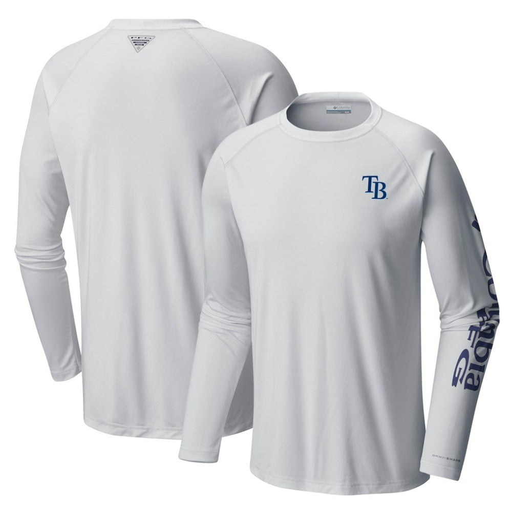 Tampa Bay Rays Terminal Tackle Long Sleeve T-Shirt White