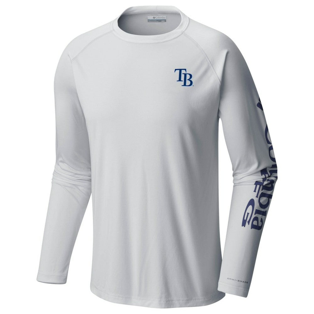 Tampa Bay Rays Terminal Tackle Long Sleeve T-Shirt White