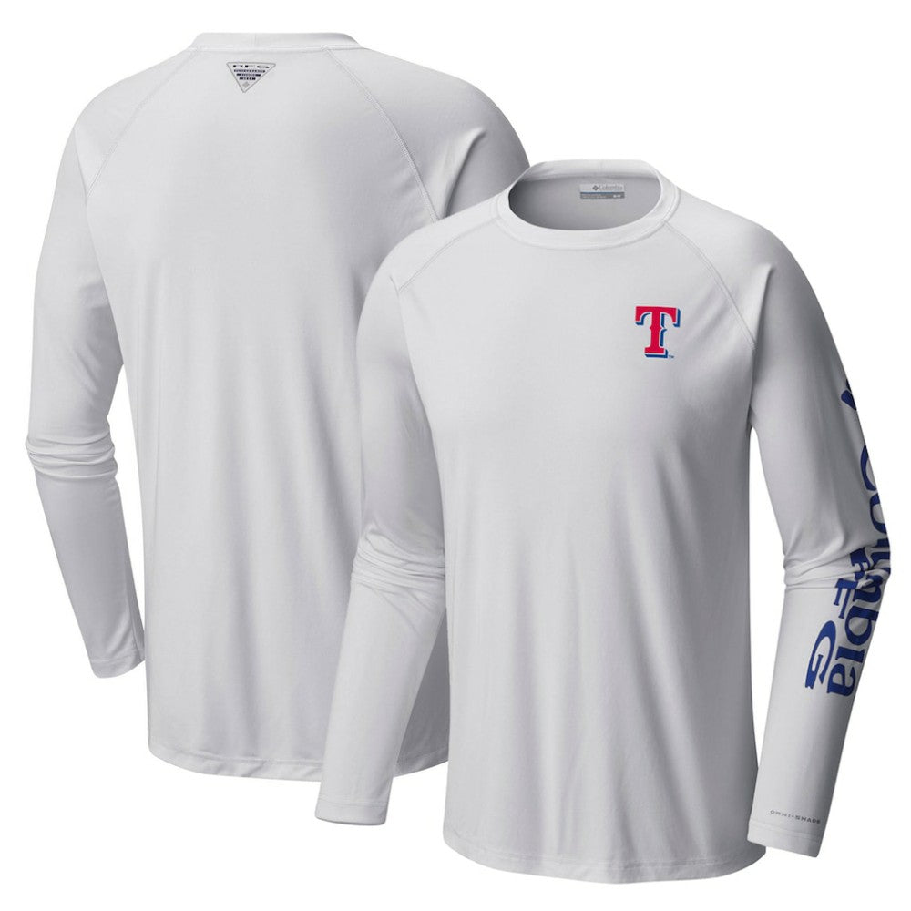 Texas Rangers Terminal Tackle Long Sleeve T-Shirt White