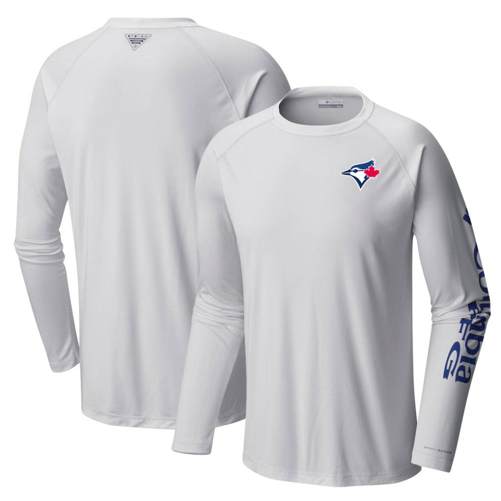 Toronto Blue Jays Terminal Tackle Long Sleeve T-Shirt White
