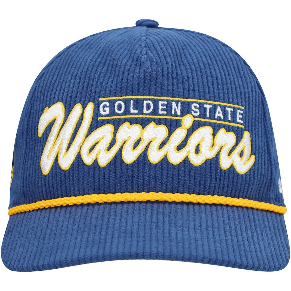 Golden State Warriors '47 Double Header Sidepatch Cord Hitch Adjustable Hat sale - Royal for sale
