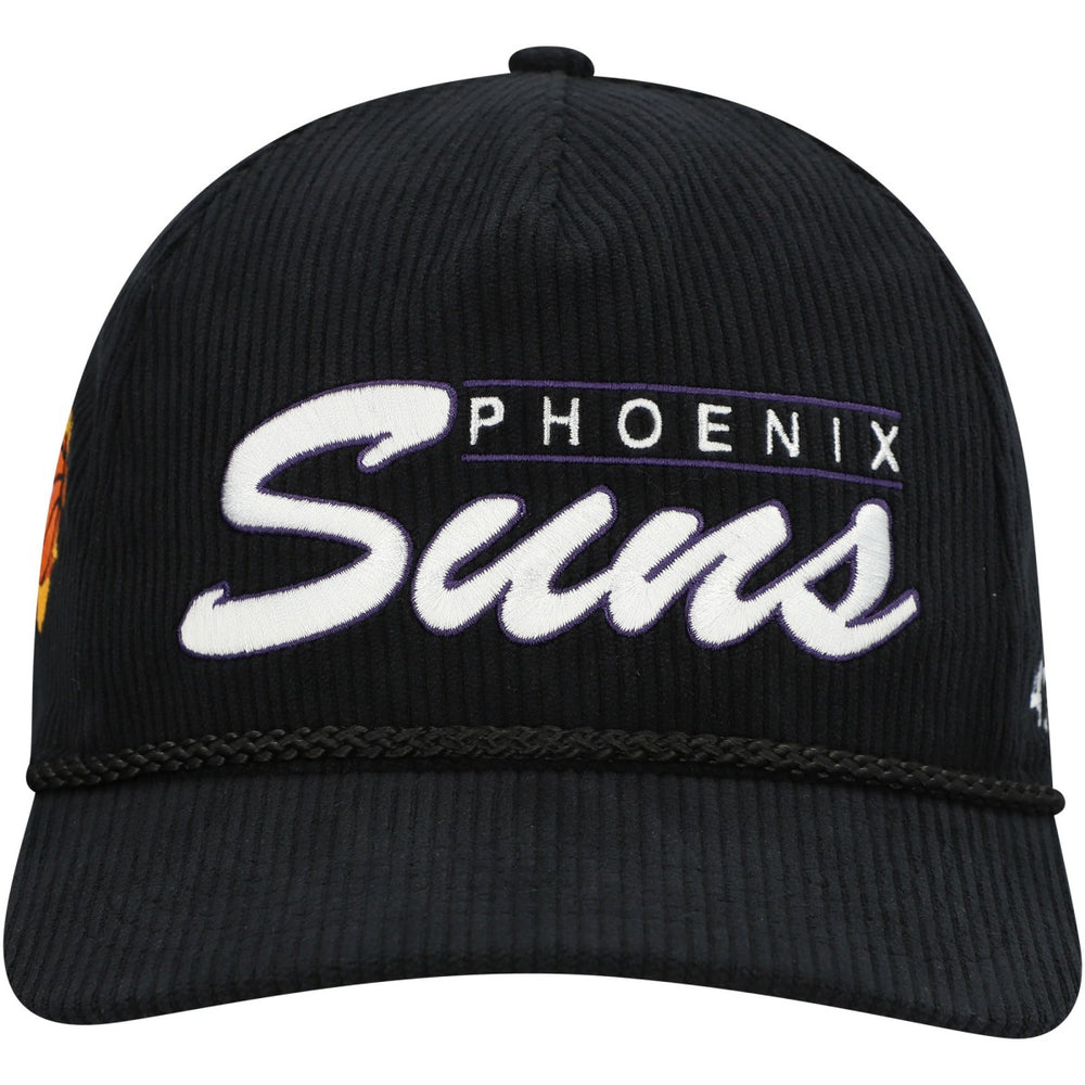 Phoenix Suns '47 Double Header Sidepatch Cord Hitch Adjustable Hat - Black outlet