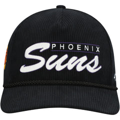 Phoenix Suns '47 Double Header Sidepatch Cord Hitch Adjustable Hat - Black outlet