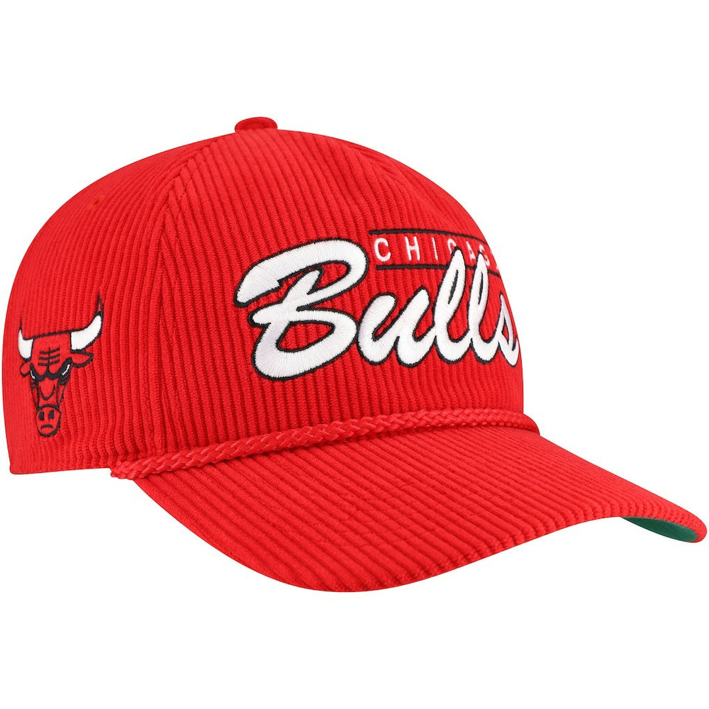 Chicago Bulls '47 Double Header Sidepatch Cord Hitch Adjustable Hat - Red shop