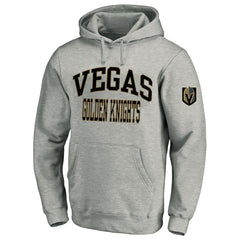 Vegas Golden Knights Fanatics Big & Tall Fleece Pullover Hoodie - Heather Gray Hoodies