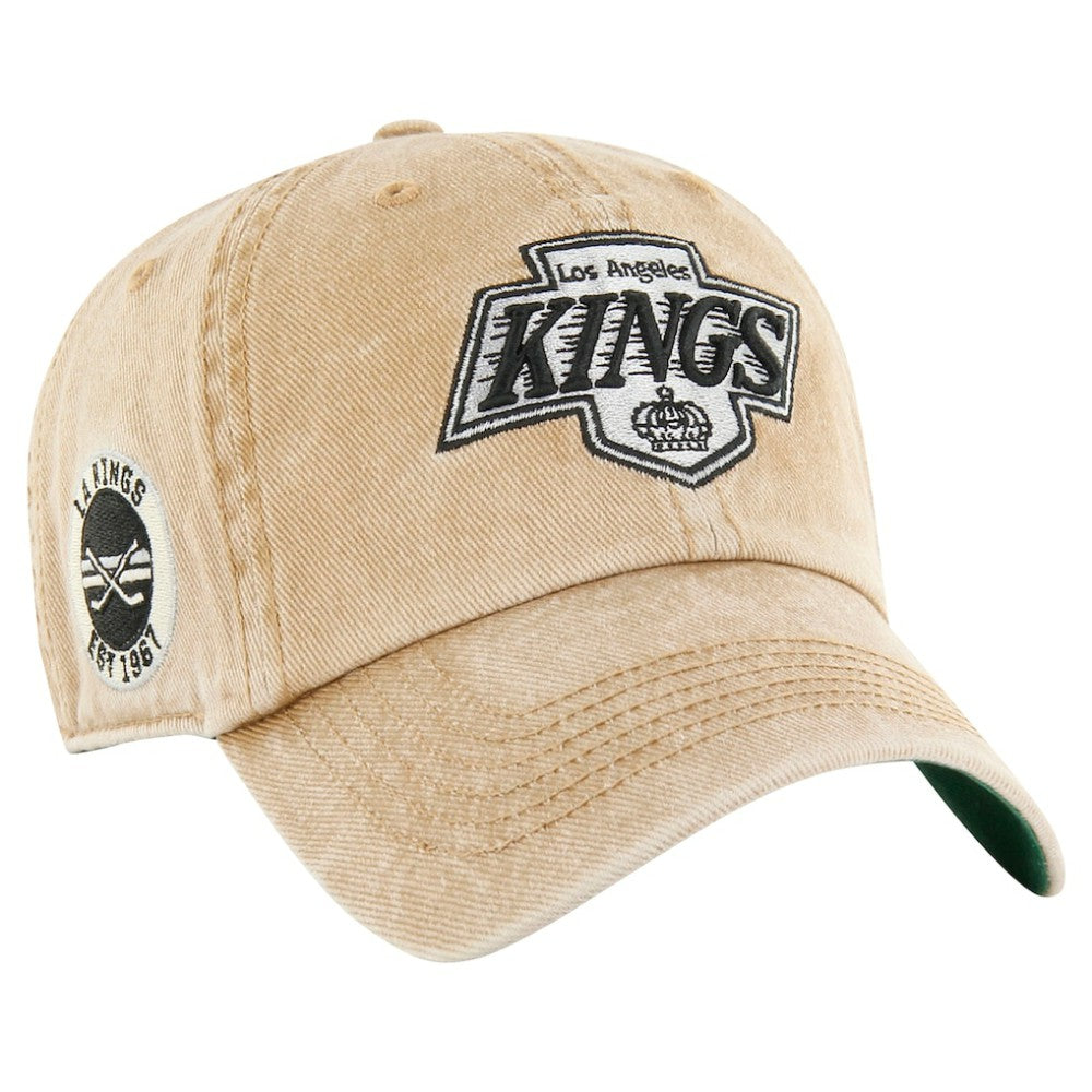 Los Angeles Kings '47 Earldor Clean Up Adjustable Hat - Khaki Hats