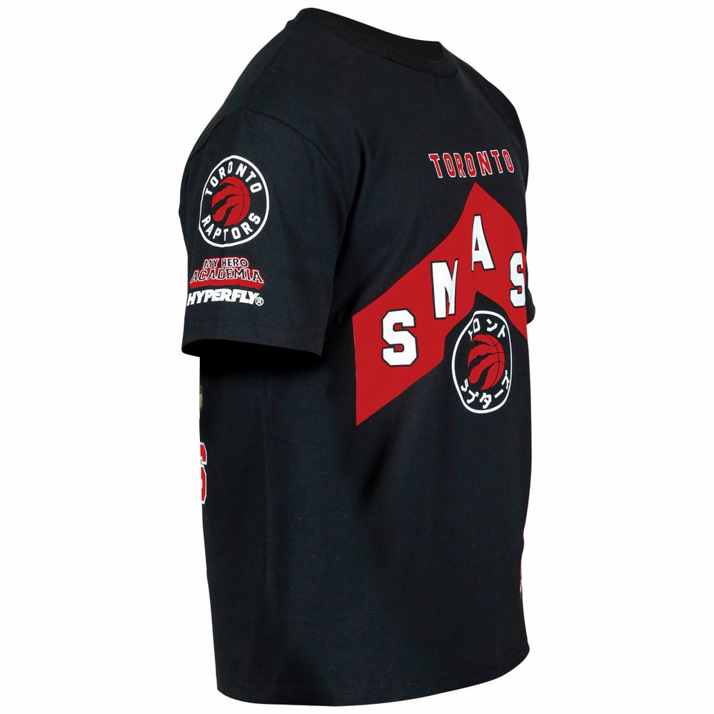 Toronto Raptors Hyperfly Unisex NBA x My Hero Academia All Might Smash T-Shirt - Black sale