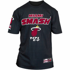 Miami Heat Hyperfly Unisex NBA x My Hero Academia All Might Smash T-Shirt - Black sale